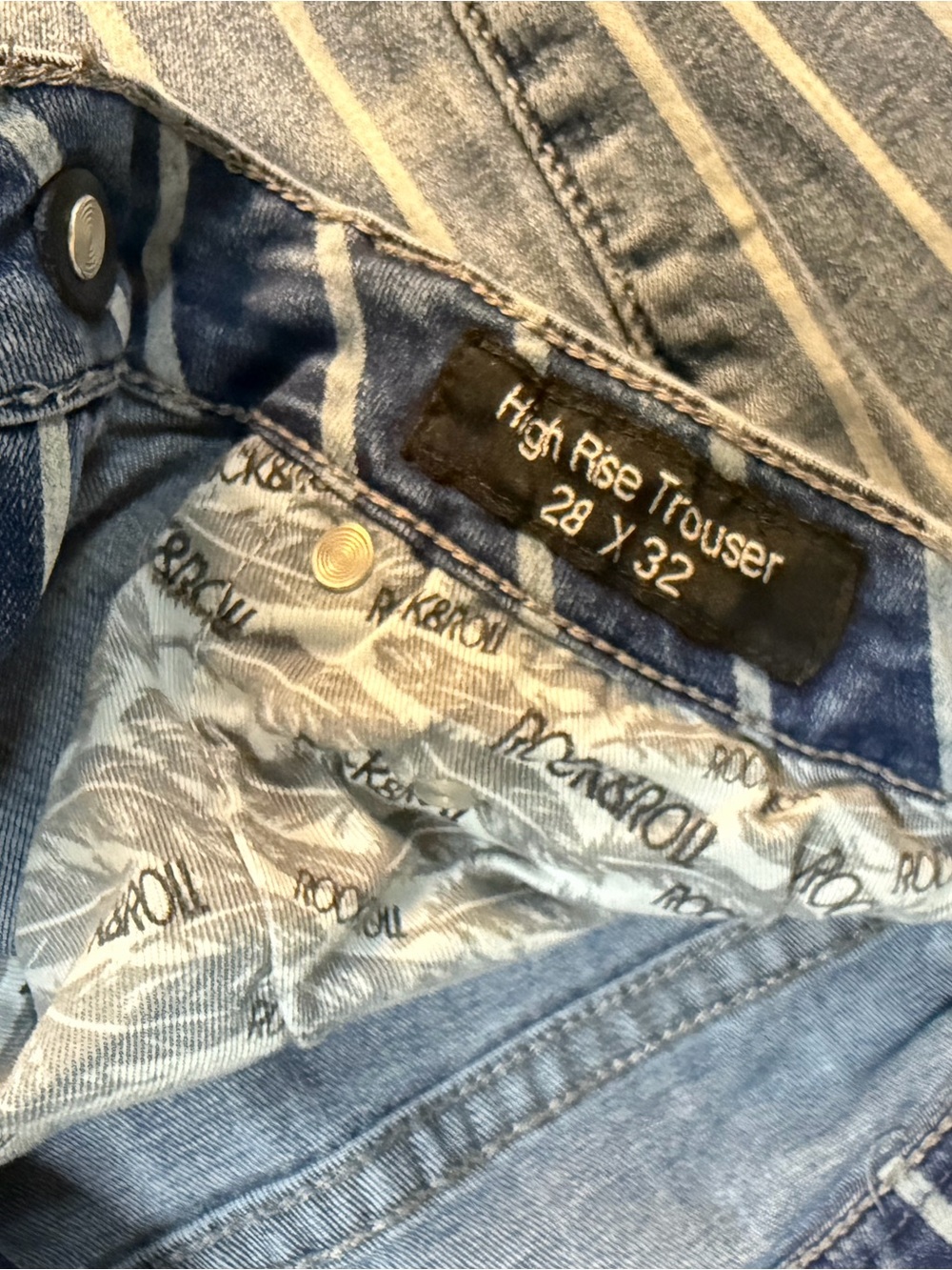 Rock & Roll Denim Jeans - Picture 2 of 9